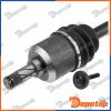 Demi-Arbre de Transmission MTM avant gauche pour VOLVO | NPW-VV-153, 8251513